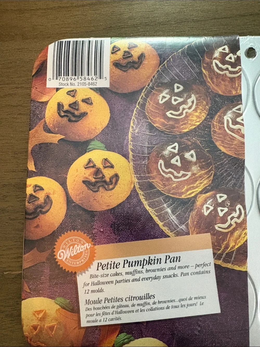 Wilton pumpkin mold